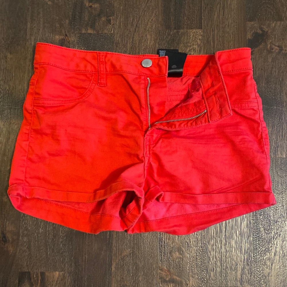 H&M Red Shorts